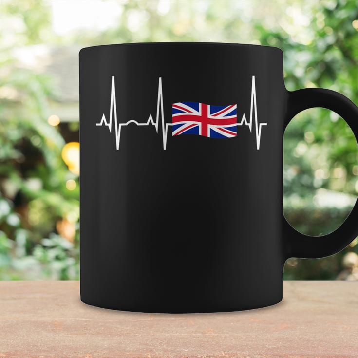 Great Britain -Union Jack Heartbeat Coffee Mug Gifts ideas