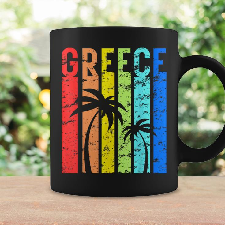 Greece Vintage Outfit Travel Vacation Greek Coffee Mug Gifts ideas