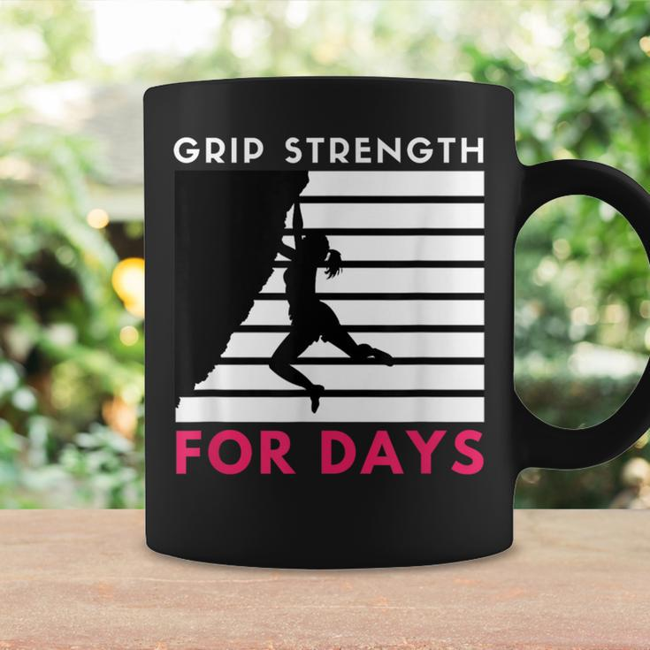 Grip Strength Climber Rock Climbing Female Bouldering Coffee Mug Gifts ideas