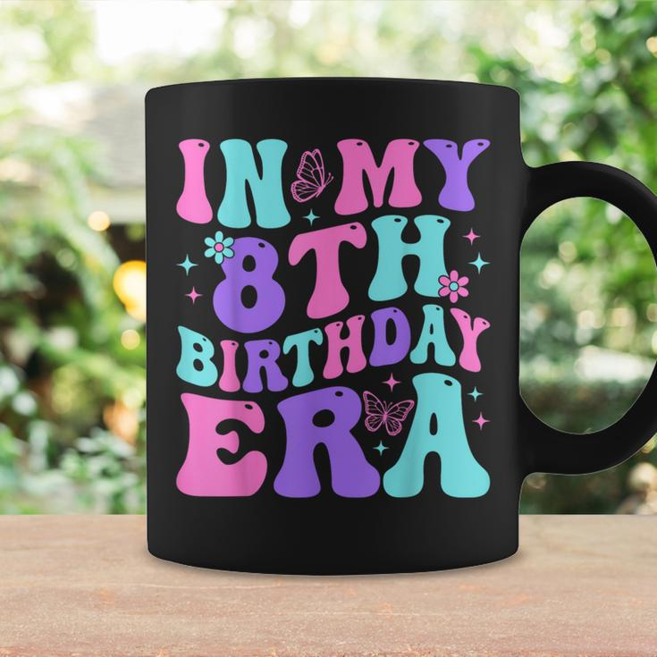 Groovy In My 8Th Birthday Era Eight 8 Years Old Birthday Coffee Mug Gifts ideas