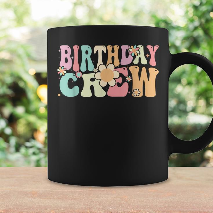 Groovy Birthday Crew Retro Party Vintage Girls Coffee Mug Gifts ideas