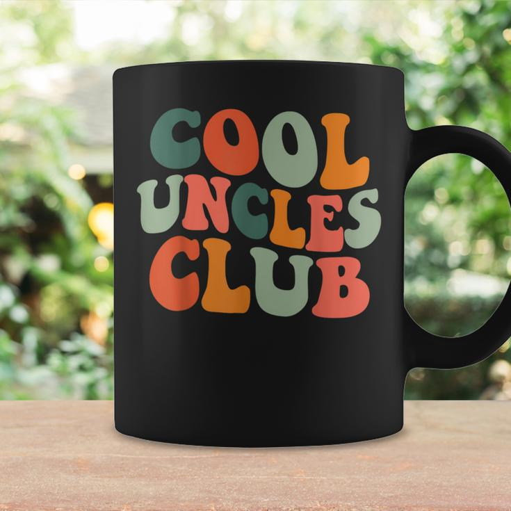 Groovy Cool Uncles Club New Uncle Men Coffee Mug Gifts ideas