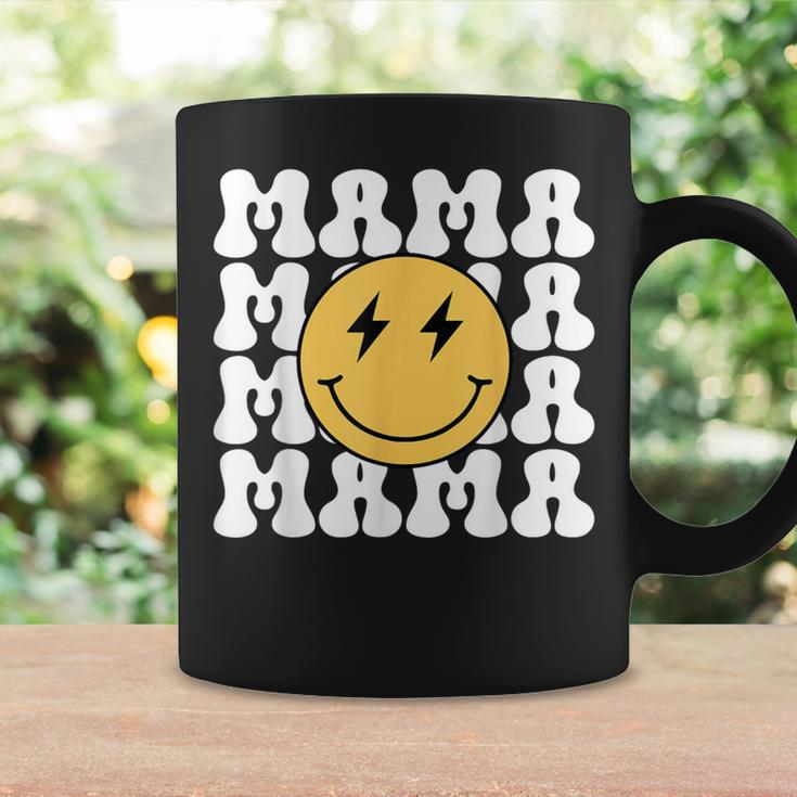 Groovy Happy Face Bolt Eyes One Happy Dude Birthday Mom Mama Coffee Mug Gifts ideas
