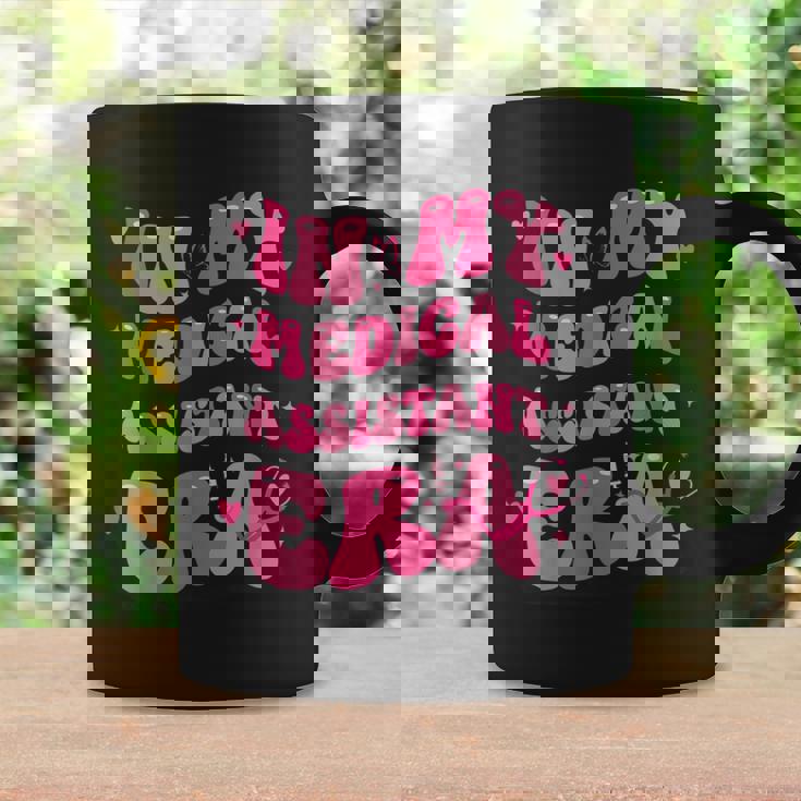 Groovy In My Medical Assistant Era Cma Nurse Healthcare Coffee Mug Gifts ideas