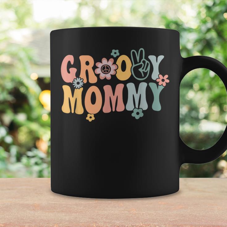 Groovy Mommy Retro Mom Matching Family 1St Birthday Party Coffee Mug Gifts ideas