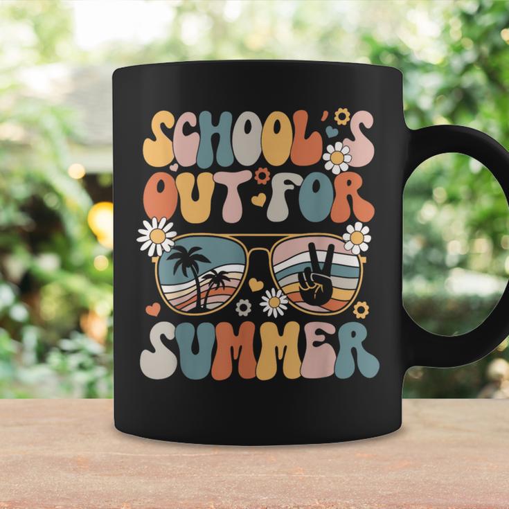 Groovy School's Out For Summer Teacher Student Coffee Mug Gifts ideas