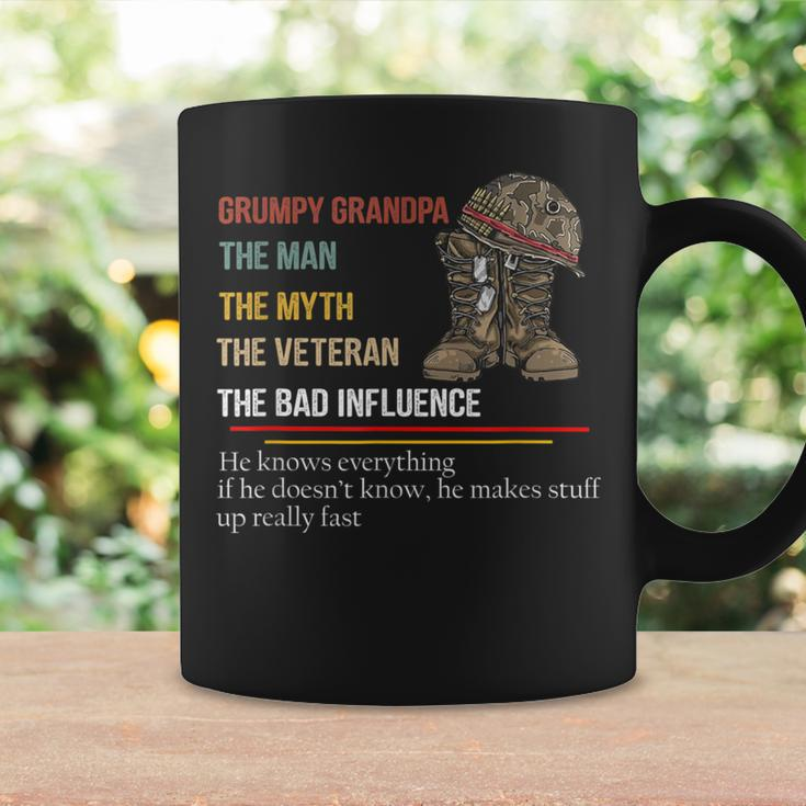 Grumpy Grandpa The Man The Myth The Veteran The Bad Coffee Mug Gifts ideas