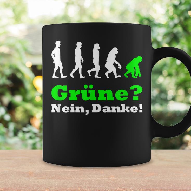 Grüne Nein Danke German Black Tassen Geschenkideen