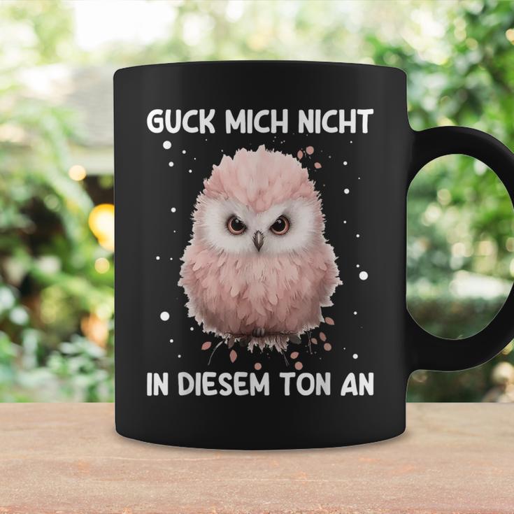 Guck Mich Nicht In Diesem Ton An Annervt Vogel Tassen Geschenkideen