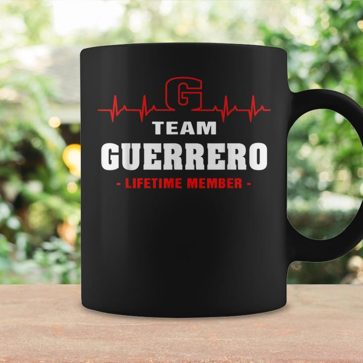 Guerrero Surname Family Name Team Guerrero Lifetime Member Coffee Mug Gifts ideas