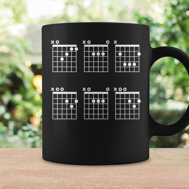 Guitar Chord Chart Fab Dad Musician Dad Father's Day Coffee Mug Gifts ideas