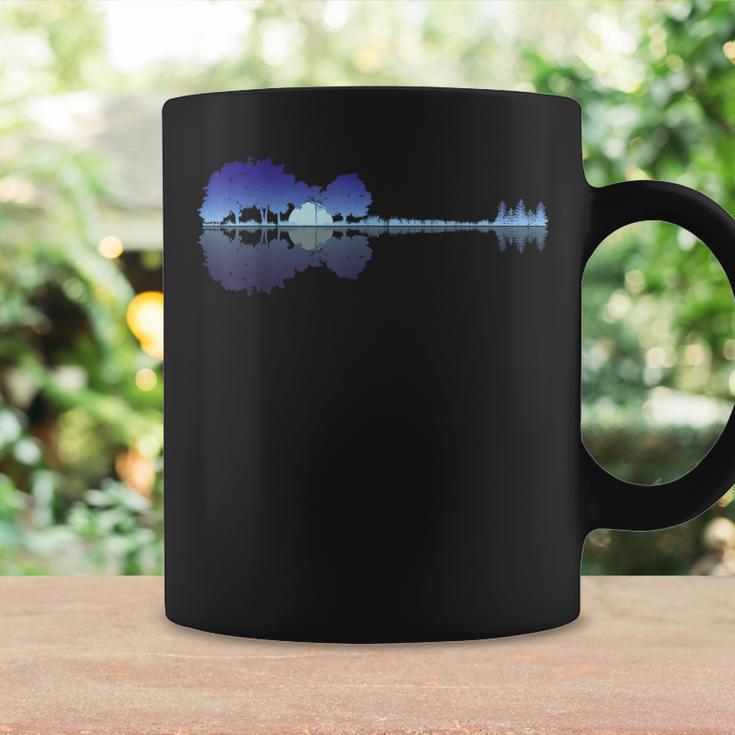 Guitar Lake Shadow Music Lovers Rock Guitar Musician Coffee Mug Gifts ideas