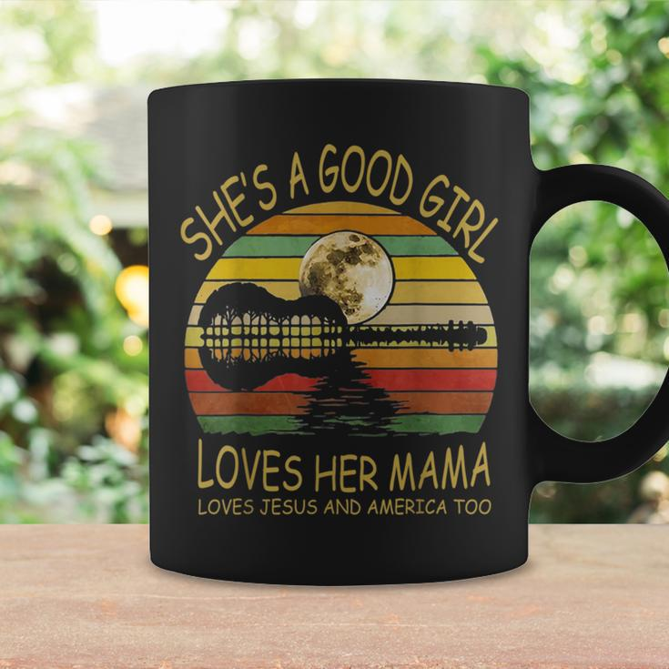 Guitar Whisper Words She Is A Good Girl Loves Her Mama Coffee Mug Gifts ideas