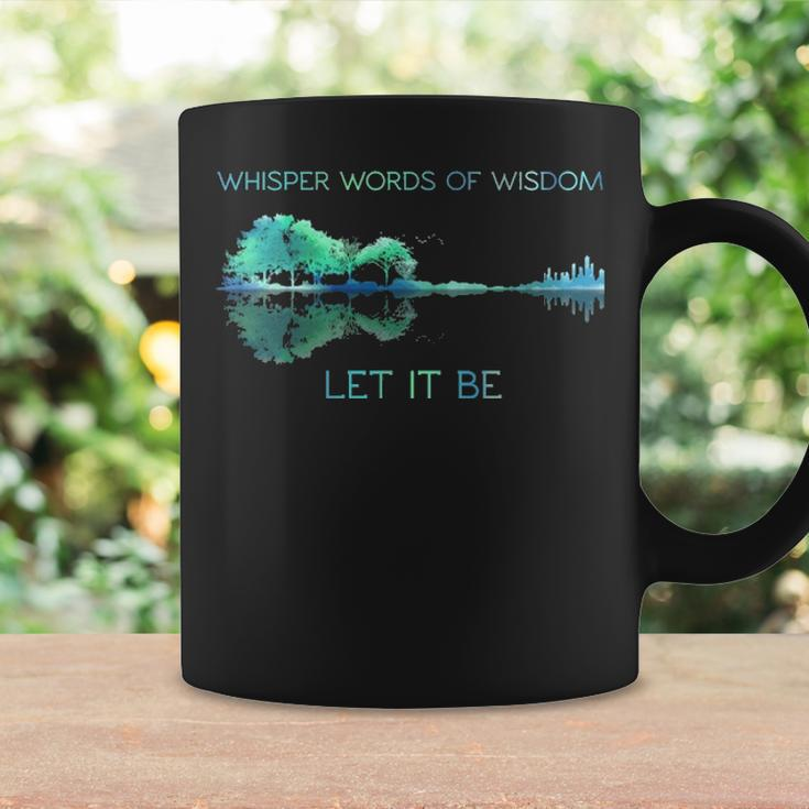 Guitar Whisper Words Of Wisdom Let It Be Coffee Mug Gifts ideas