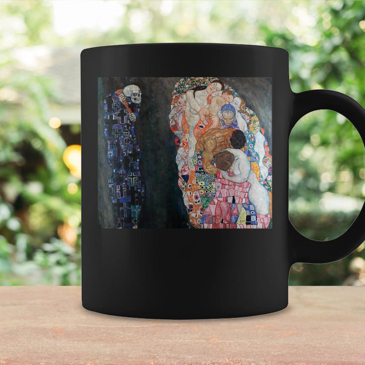 Gustav Klimt's Death And Life Famous Painting Coffee Mug Gifts ideas