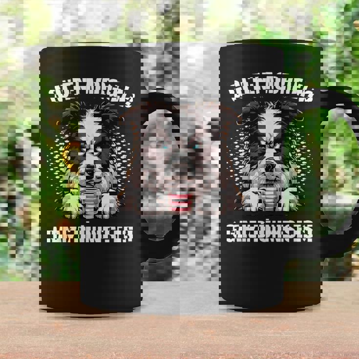 Guten Morgen Ganz Dünne Eis Border Collie Dog Tassen Geschenkideen