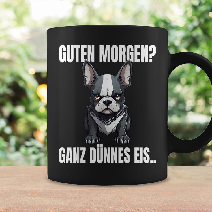 Guten Morgen Ganz Dünnes Eis French Bulldog Dog Tassen Geschenkideen