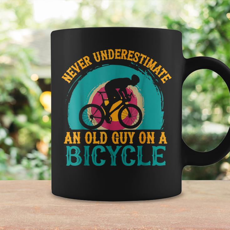 Guy On A Bicycle Grandpa Cycling Coffee Mug Gifts ideas