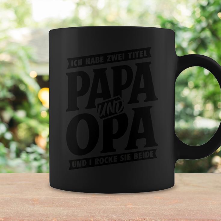 Habe Zwei Titel Papa Opa Rocke Beide Handwerker -Atertag Tassen Geschenkideen