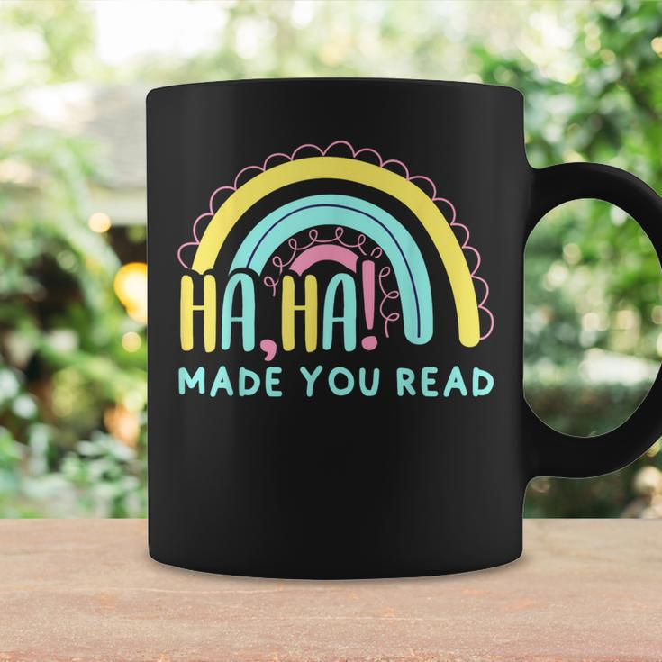 Haha Made You Read Science Of Reading English Teacher Coffee Mug Gifts ideas