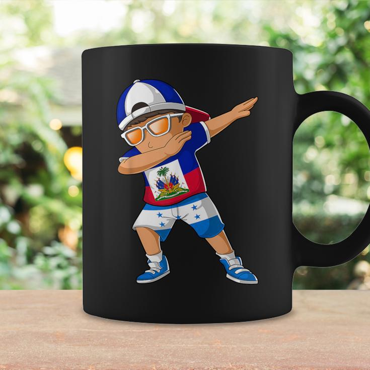 Half Haitian Half Honduran Boy Haiti Honduras Flag Coffee Mug Gifts ideas