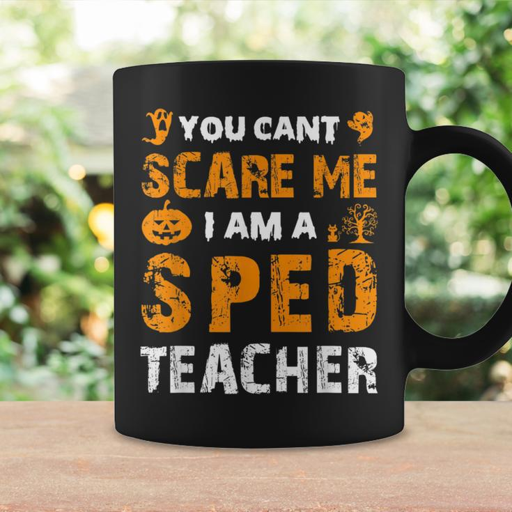 Halloween You Can't Scare Sped Teacher Costume Quote Coffee Mug Gifts ideas