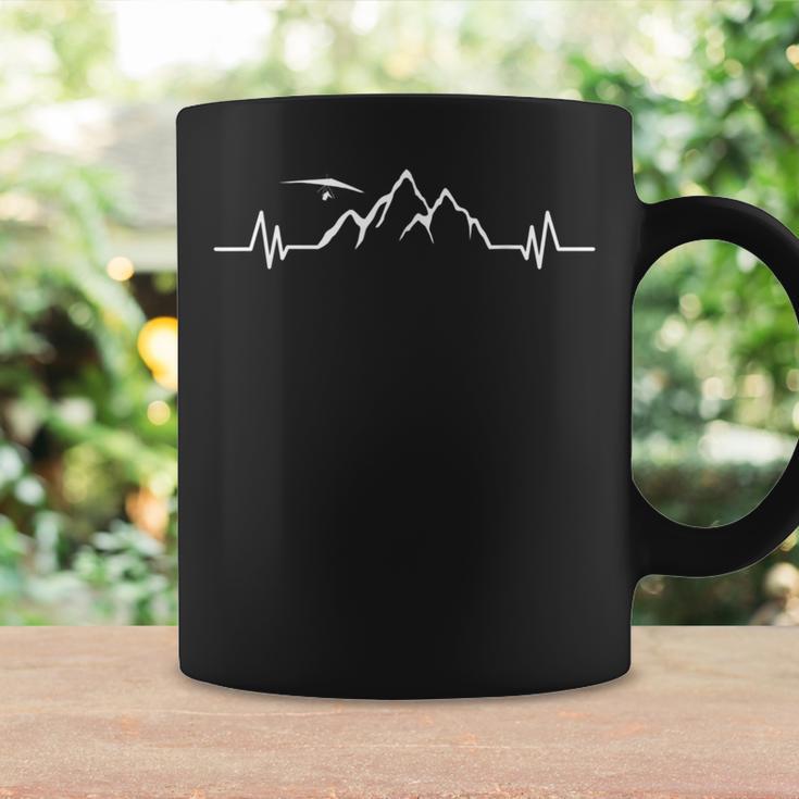 Hang Gliding Pilot Heartbeat Hang Glider Coffee Mug Gifts ideas