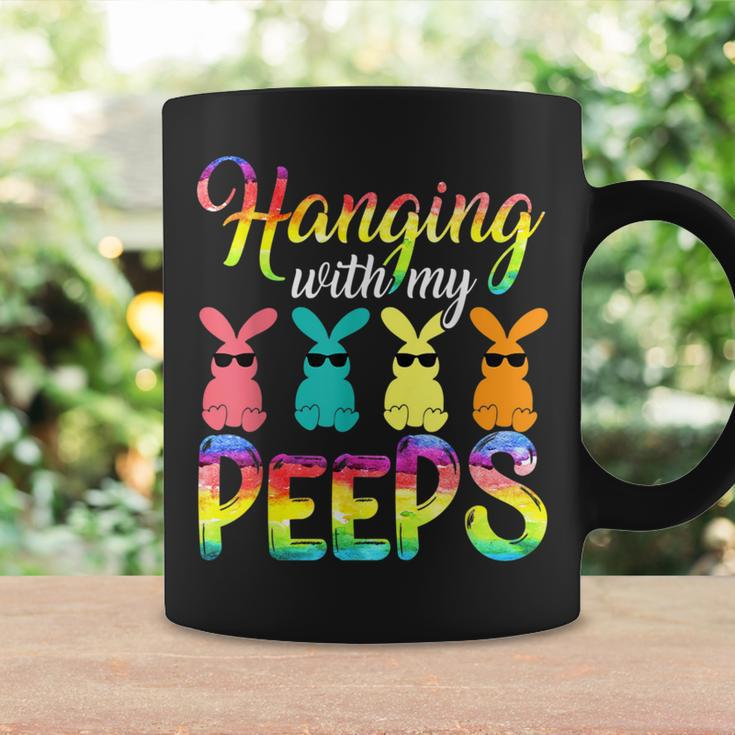 Hangin With My Peeps Cute Bunny Easter Family Coffee Mug Gifts ideas