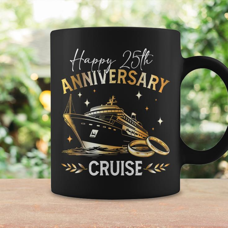 Happy 25Th Anniversary Cruise Wedding Matching Coffee Mug Gifts ideas