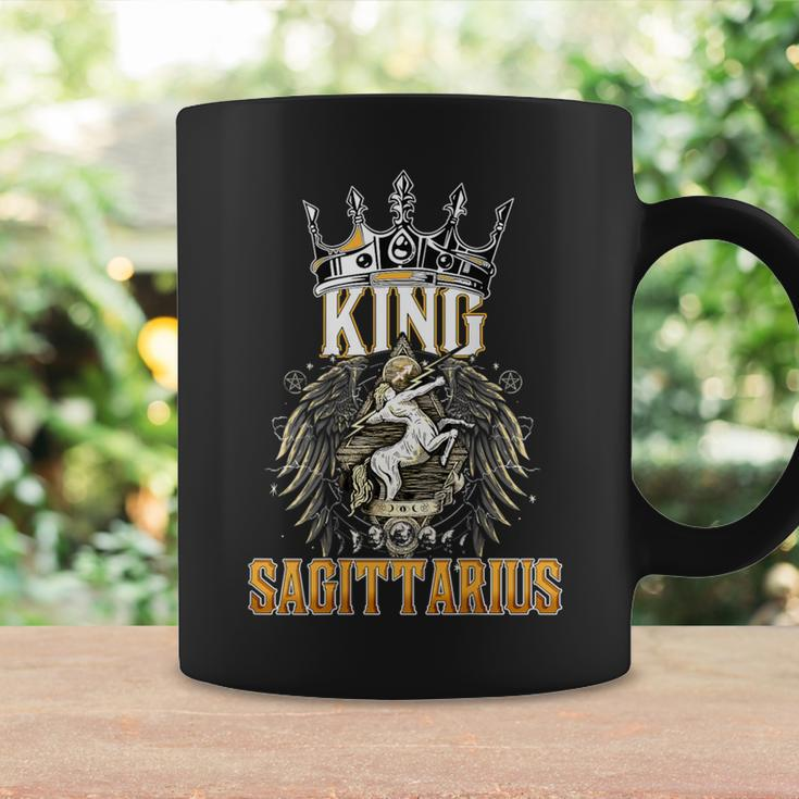 Happy Birthday Sagittarius King Black King Zodiac Birthday Coffee Mug Gifts ideas
