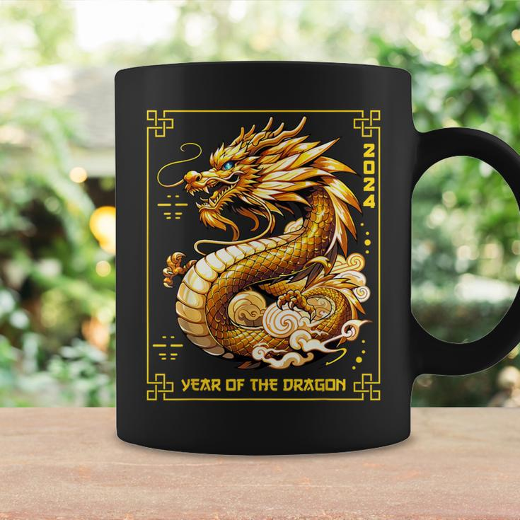 Happy Chinese New Year 2024 Lunar New Year Dragon Red Coffee Mug Gifts ideas
