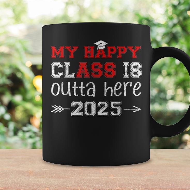 My Happy Class Is Outta Here 2025 Senior Graduation Coffee Mug Gifts ideas