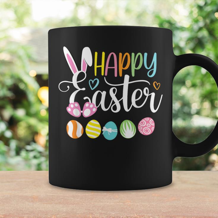 Happy Easter Rabbit Bunny Face Egg Easter Day Girls Coffee Mug Gifts ideas