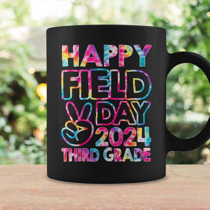 Happy Field Day 2024 Third Grade Field Trip Fun Day Tie Dye Coffee Mug Gifts ideas