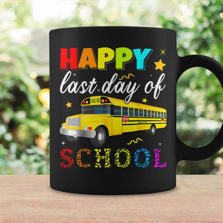 Happy Last Day Of School Bus Driver Off Duty Student Teacher Coffee Mug Gifts ideas
