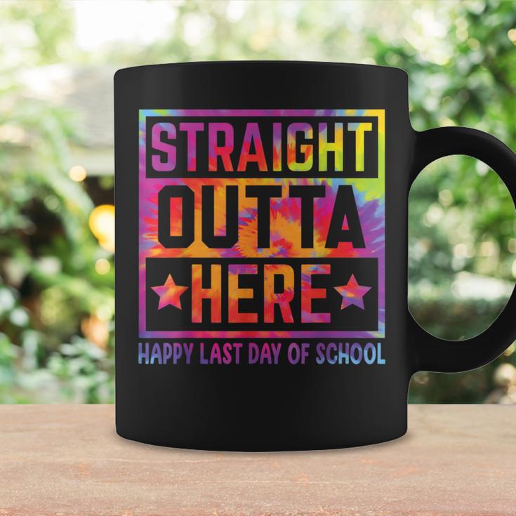 Happy Last Day Of School Teacher Straight Outta Here Coffee Mug Gifts ideas