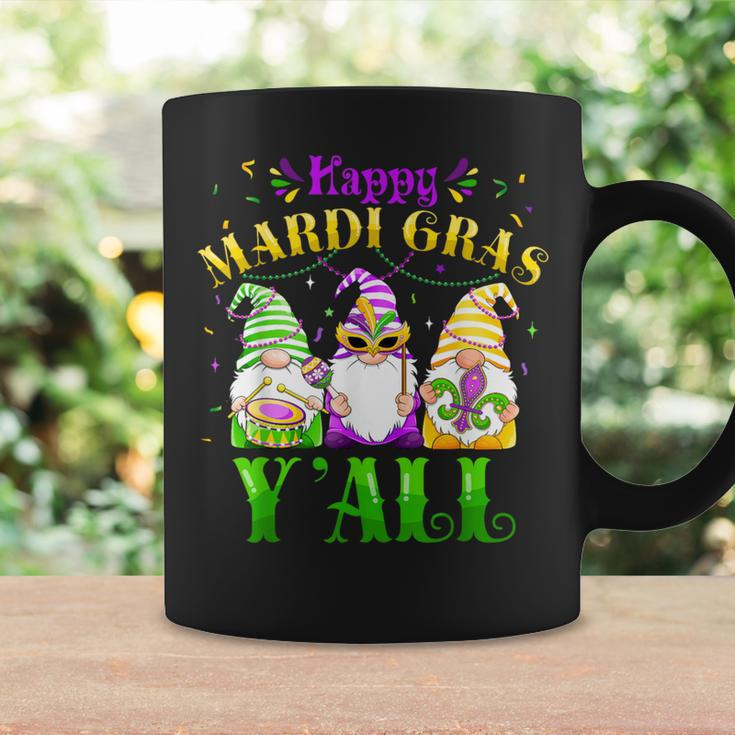 Happy Mardi Gras Y'all Cute Gnome Carnaval Men Coffee Mug Gifts ideas