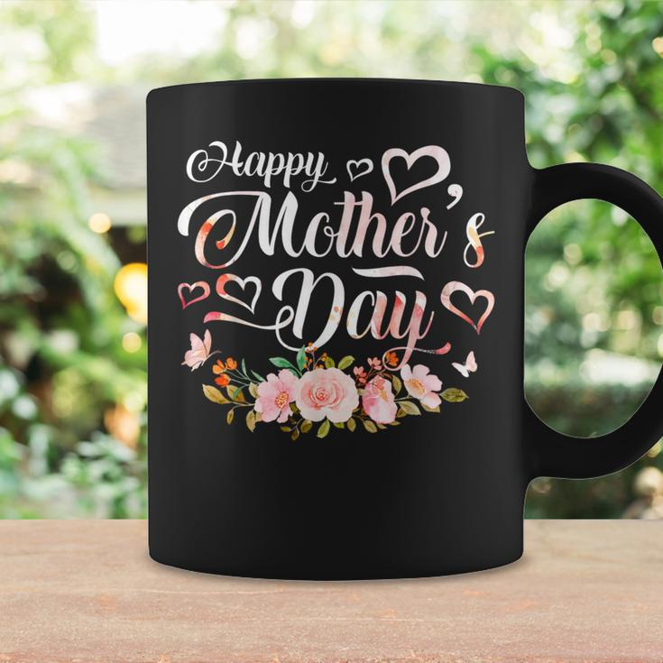 Happy Mother's Day Cute Floral For Mom Grandma Coffee Mug Gifts ideas