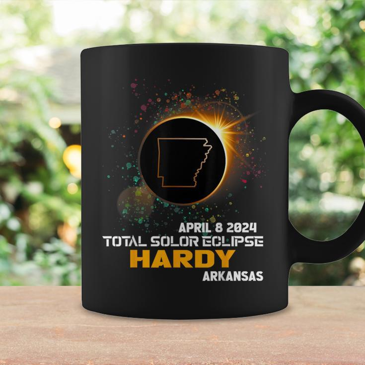 Hardy Arkansas Total Solar Eclipse 2024 Coffee Mug Gifts ideas