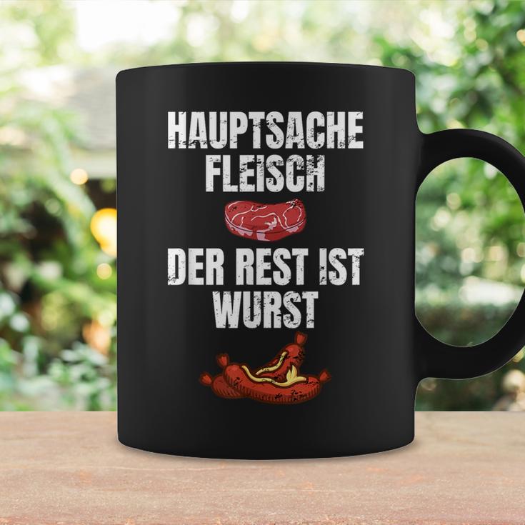 Hauptsache Fleischesser Meat Der Rest Ist Wurst Tassen Geschenkideen