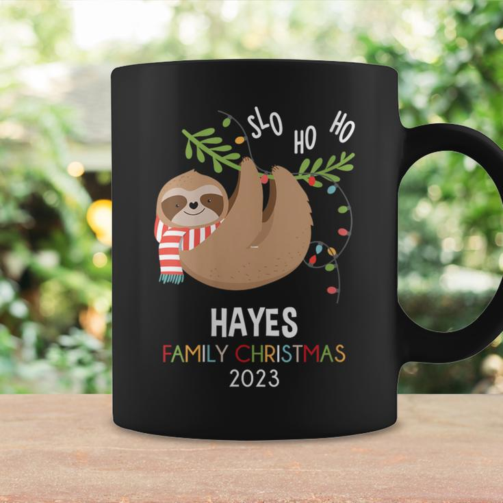 Hayes Family Name Hayes Family Christmas Coffee Mug Gifts ideas