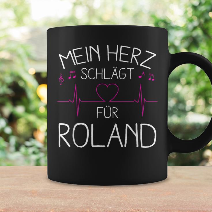 My Heart Beats Fur Roland I Love Roland Tassen Geschenkideen