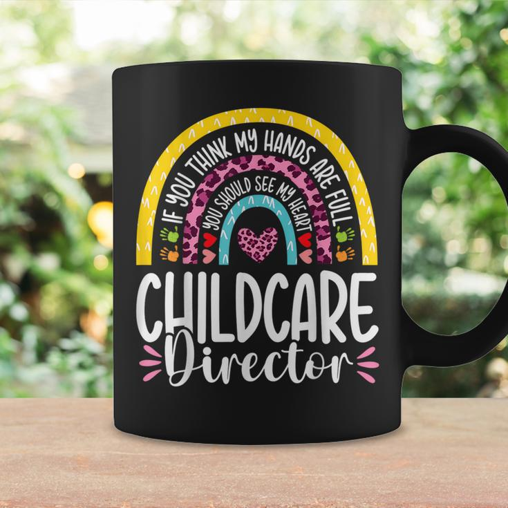Heart Childcare Director Daycare Teacher Appreciation Coffee Mug Gifts ideas