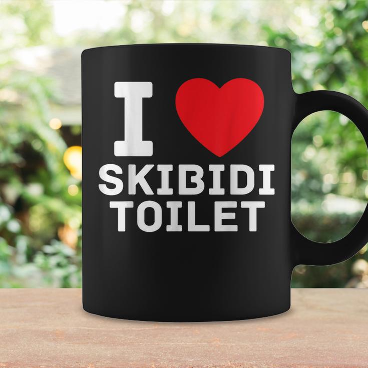 I Heart Skibidi Toilet I Love Skibidi Toilet Coffee Mug Gifts ideas