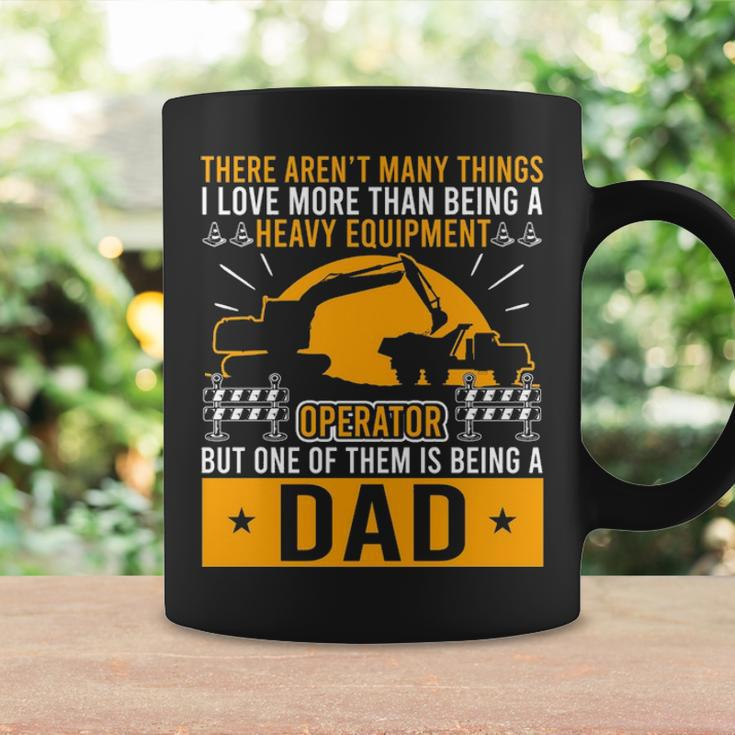 Heavy Equipment Operator Dad Occupation Coffee Mug Gifts ideas
