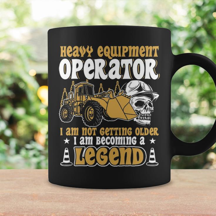 Heavy Equipment Operator Legend Occupation Coffee Mug Gifts ideas