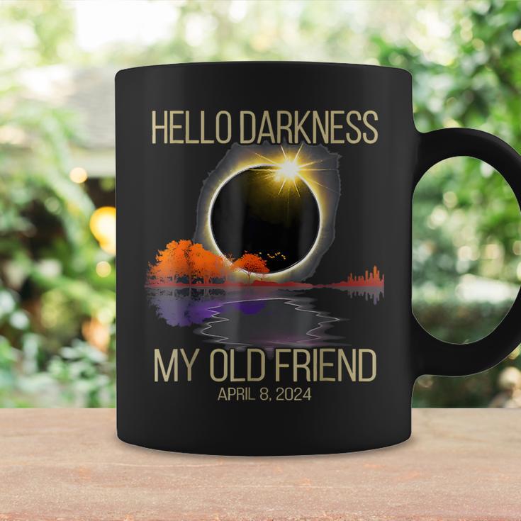 Hello Darkness My Old Friend Solar Eclipse On 08042024 Coffee Mug Gifts ideas