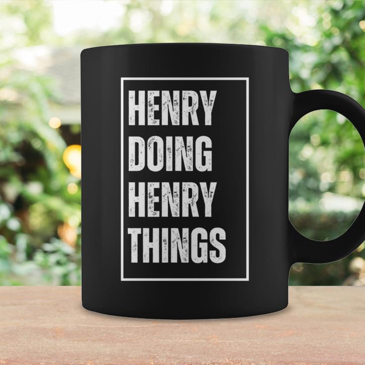 Henry Doing Henry Things Lustigerornamen Geburtstag Tassen Geschenkideen
