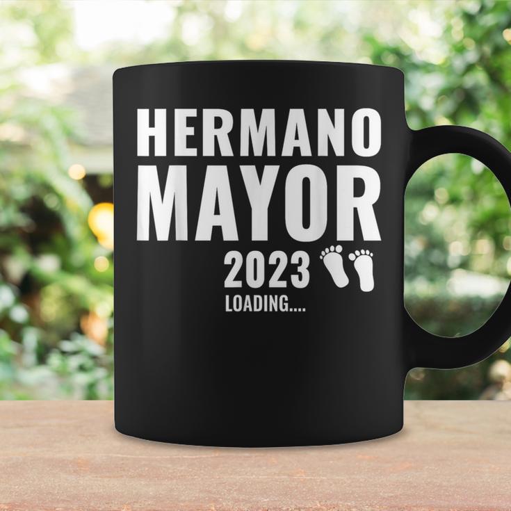 Hermano Mayor 2023 Loading Anuncio De Embarazo Coffee Mug Gifts ideas