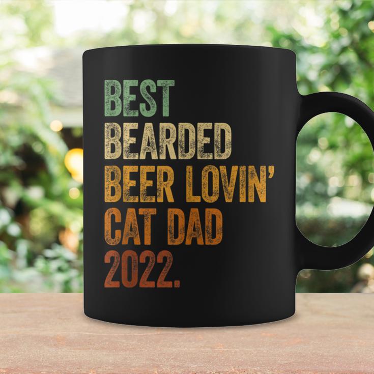 Herren Best Bearded Beer Lovin Cat Dad Bier Papa Hundeater Tassen Geschenkideen